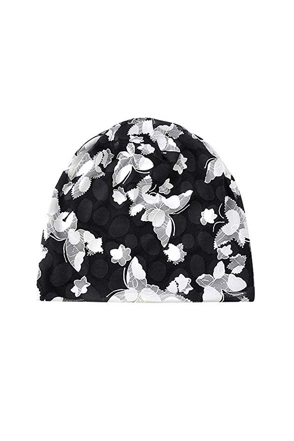 Amorar Casquette de Dentelle de Mode, tête Douce de Turban des Femmes enveloppe Le Chapeau Mou de Slouchy de Chapeau élastiqu