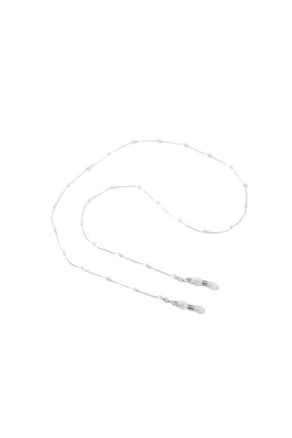 Chaîne De Lunettes 5 Pièces De Bijoux Chaîne Suspendue Clip Boule Lunettes Corde Chaîne Accessoires Antidérapant Suspendu Cou