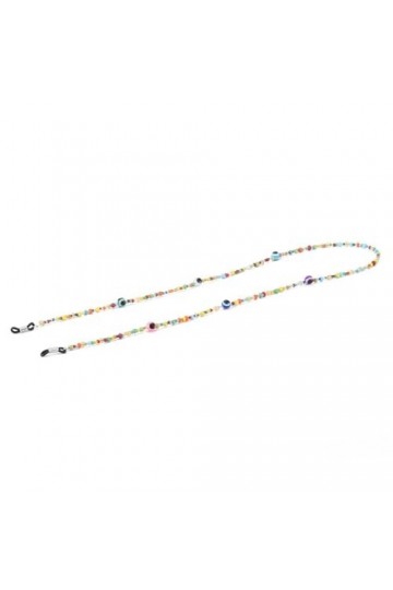 Chaîne De Lunettes Lunettes De Lecture, 5 Pièces, Lunettes De Soleil Perlées Avec Chaîne De Lunettes Anti-Perte Colorée