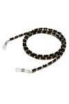 XIDUO Chaîne à perles pour lunettes de lecture et lunettes de soleil - Élégant et chic - Pour femme - Taille : 75 cm - Type :