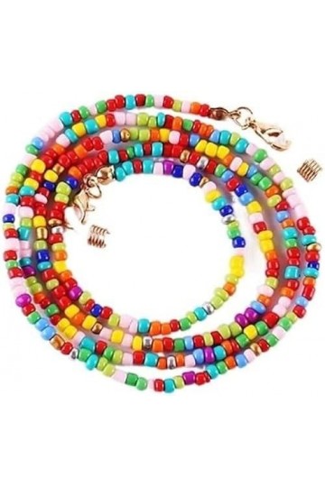 MORYEN Chaînes de Lunettes Longe de Lunettes for Femmes coloré Anti-Perte de Lunettes élégant Cordon de Lunettes Color : Col