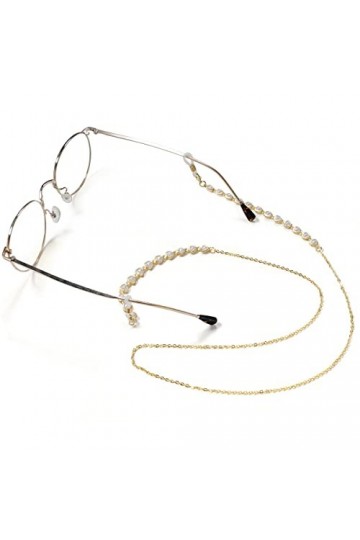 UYUME Chaîne de lunettes, Chaîne de lunettes, support de sangle de lunettes de soleil, chaîne de retenue de lunettes de Style