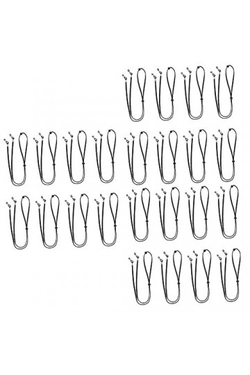 OSALADI 24 Pcs Lunettes Lanière Sport Lunettes Sangle Corde Réglable Lanière Vasos Para Niños Lunettes Pour Femmes Sport Lune
