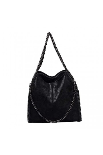 Budstfee Conception de la Chaîne Étanche Sac Cabas Femme Hobo Bag Faux Cuir Grande Capacité Cabas Fourre Tout pour Faire du S