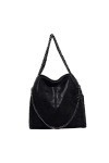 Budstfee Conception de la Chaîne Étanche Sac Cabas Femme Hobo Bag Faux Cuir Grande Capacité Cabas Fourre Tout pour Faire du S