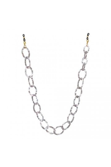 Chaîne De Lunettes 1Pc Collier Masque Lanière Masque Chaîne Lunettes Chaîne Lunettes Chaîne, Gris