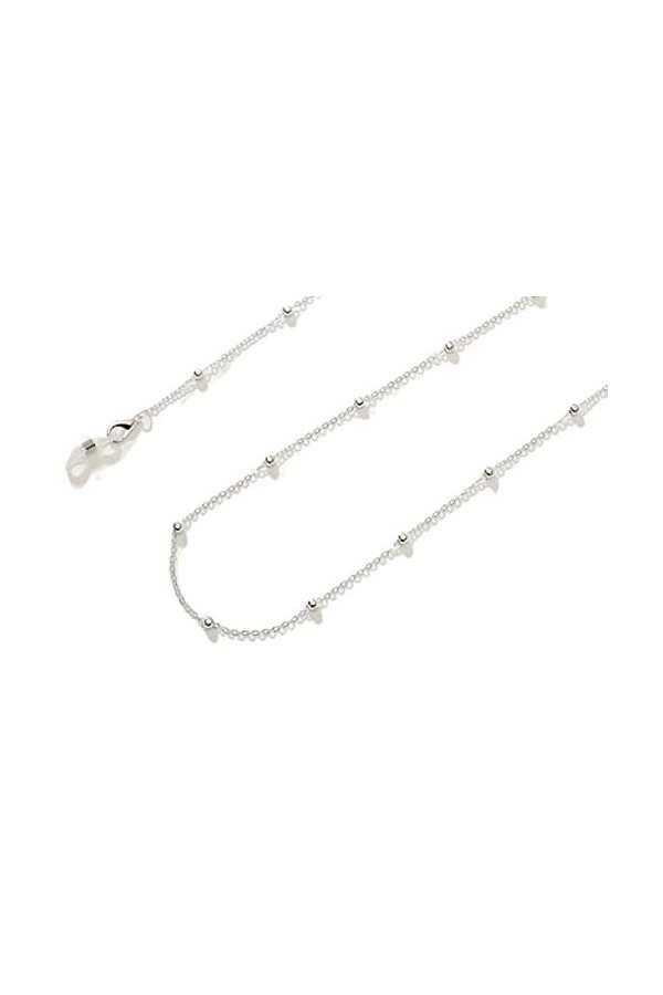 NOGRAX Longe de lunettes Sangle de lunettes for femmes Chaînes de masque anti-perte en métal Chaînes porte-lunettes élégantes