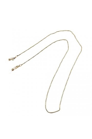 NOGRAX Chaînes lunettes lanière for femmes cuivre réglable extrémités en caoutchouc connecteurs élégant lunettes retenue