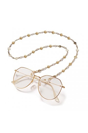 PUTOVA Remplacer le support de nez métallique, Chaîne de lunettes en métal, lanière de masque élégante, chaîne de retenue de 