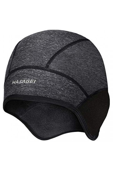 HASAGEI Casquette de vélo Casquette de Sport Casquette de Course Casquette de vélo en Polaire Casquette sous Casque Hommes Fe
