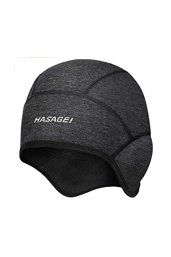 HASAGEI Casquette de vélo Casquette de Sport Casquette de Course Casquette de vélo en Polaire Casquette sous Casque Hommes Fe