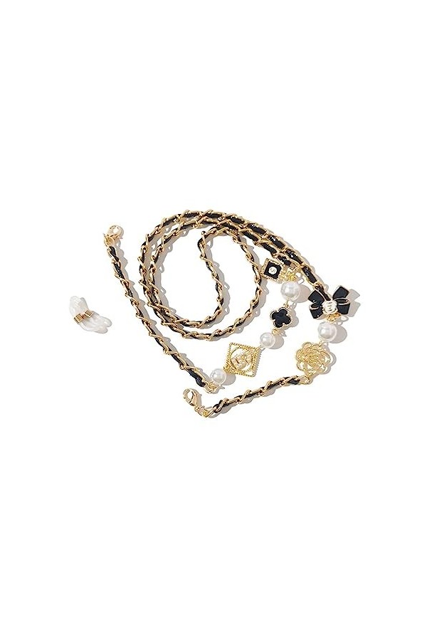 Chaîne De Lunettes Chaîne De Lunettes, 2 Pièces, Épissure Irrégulière, Chaîne De Cou Suspendue