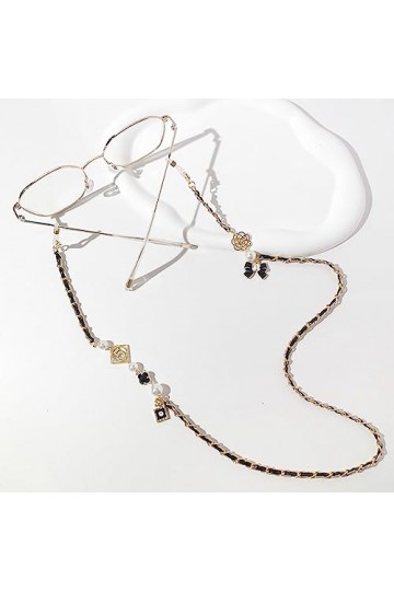 Chaîne De Lunettes Chaîne De Lunettes, 2 Pièces, Épissure Irrégulière, Chaîne De Cou Suspendue