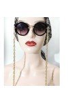 Chaîne De Lunettes 5 Pièces Chaîne De Lunettes En Métal Roche Vent Fil Serpent Chaîne Sac Chaîne Long Collier