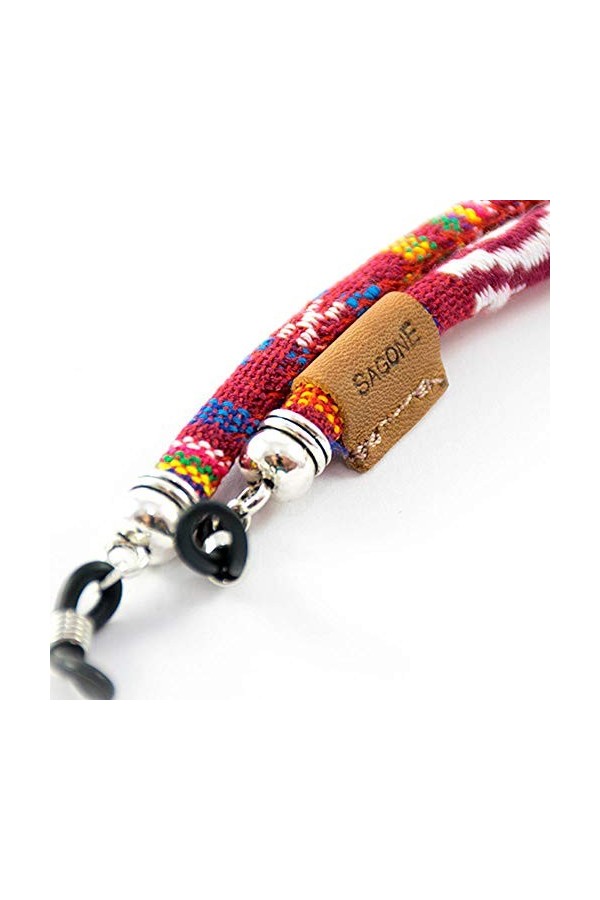 Cordon à lunettes fait à la main «&nbsp;Arnao&nbsp;» SAGONE