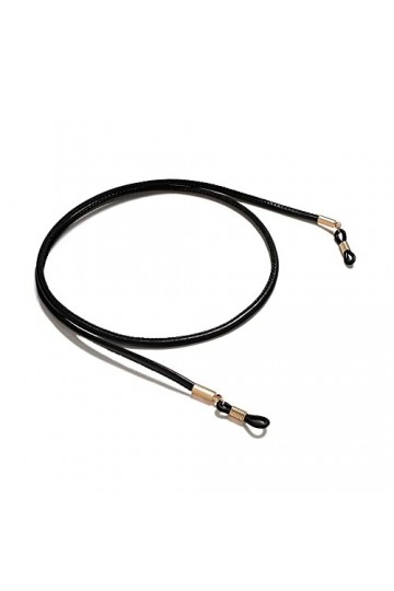 NOGRAX Chaînes Sangle de Lunettes for Femmes Twist PU Cordon de Cou en Cuir Élégant Retenue de Lunettes Couleur : Rouge, Tai