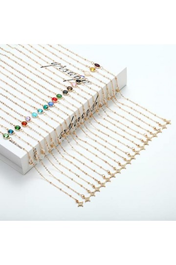 PUTOVA Remplacer le support de nez métallique, Chaînes de lunettes en cristal, pendentif étoile, chaîne de retenue de lunette