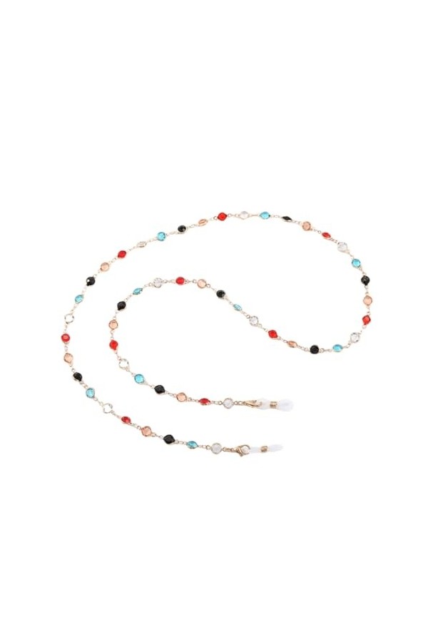 Chaîne De Lunettes 5 Pcs Lunettes Chaîne Masque Chaîne Suspendue Ovale Masque Anti-Perte Collier, A