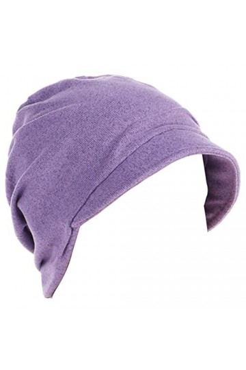 YOFASEN Chapeau dhiver Chaud pour Femmes - Bonnet de Couleur Unie Chapeau de Béret de Visière Casquette de Béret en Coton Dé