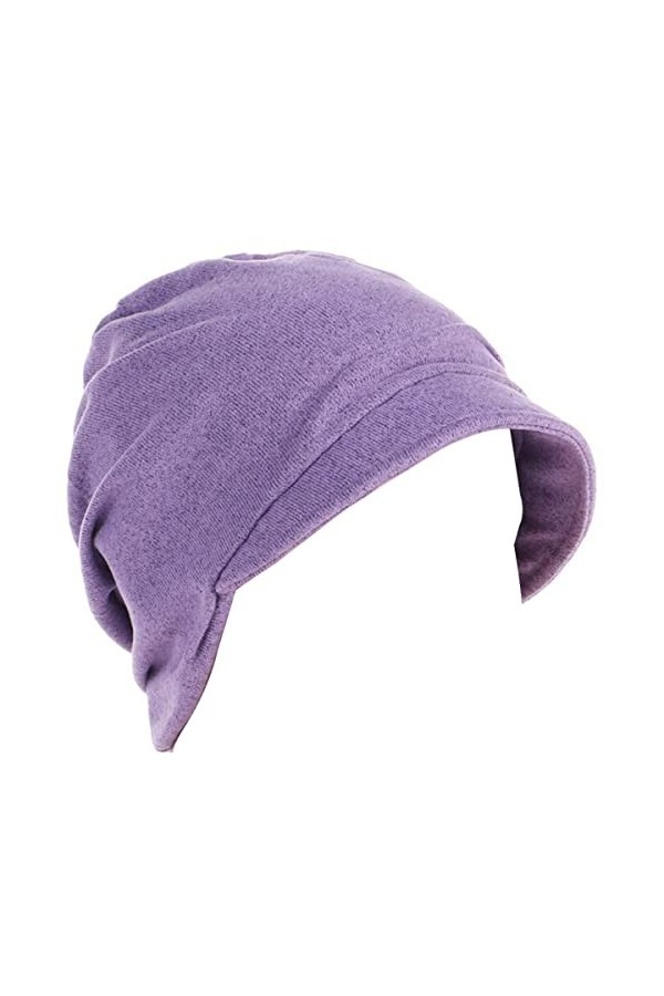 YOFASEN Chapeau dhiver Chaud pour Femmes - Bonnet de Couleur Unie Chapeau de Béret de Visière Casquette de Béret en Coton Dé
