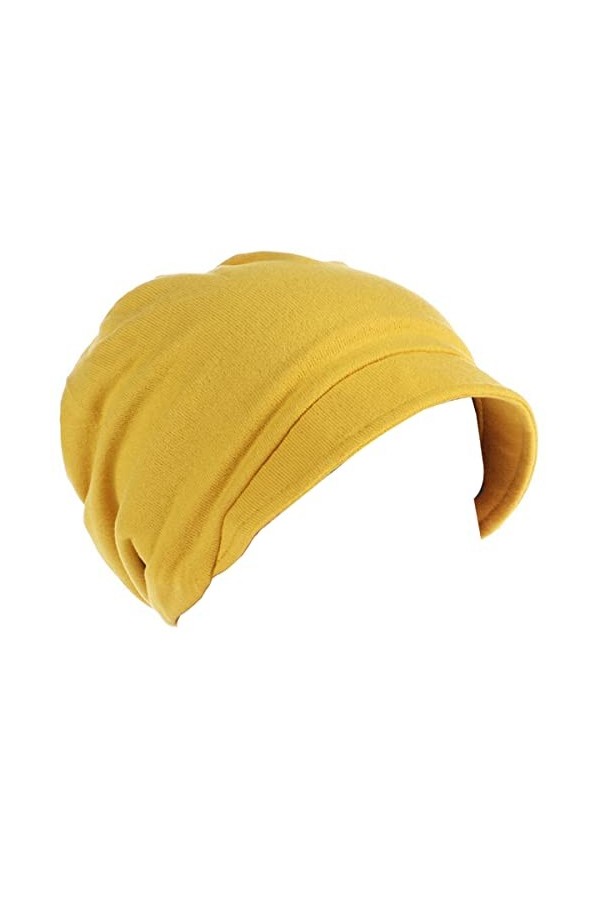 YOFASEN Chapeau dhiver Chaud pour Femmes - Bonnet de Couleur Unie Chapeau de Béret de Visière Casquette de Béret en Coton Dé