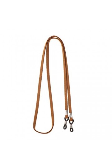 ZZZYW Lanière élastique en Cuir for Lunettes de Soleil avec décoration de Ficelle de Lunettes Color : B-Black, Taille : 70 