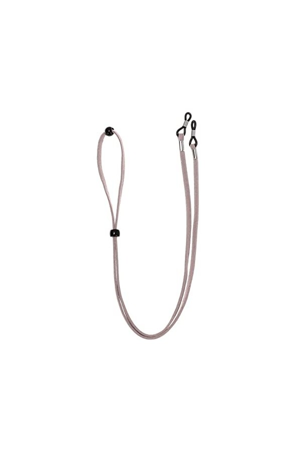 ZZZYW Lanière élastique en Cuir for Lunettes de Soleil avec décoration de Ficelle de Lunettes Color : B-Black, Taille : 70 