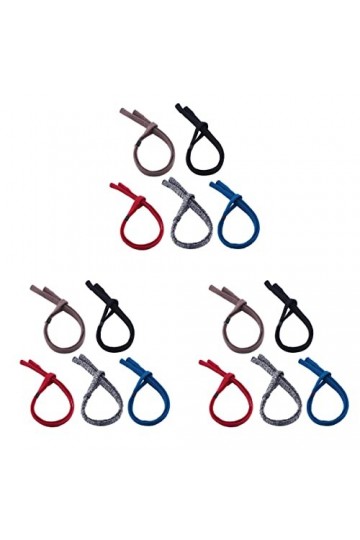 BESPORTBLE 15 Pièces Accessoires Dexercice Porte-lunettes Sangle De Lunettes De Sport Cordon Ajustable Sangle De Lunettes De
