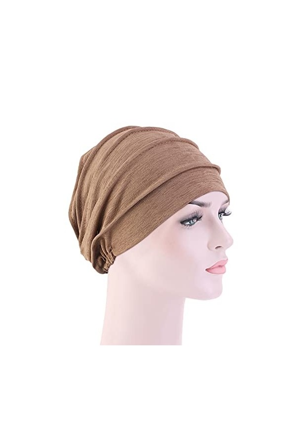 SIQITECH Bonnet Turban Chapeau Foulard Multifonctionnel Femme Bonnet Foulard Bonnet de Nuit Bonnet Élastique Coiffure Chapeau