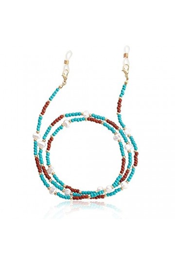 Chaîne De Lunettes 5 Pièces Chaîne De Masque Chaîne De Lunettes Chaîne De Masque De Perles Acryliques, E