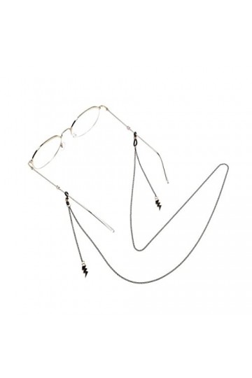 XIDUO Lot de 3 cordons rétro pour lunettes de soleil pour femme couleur : noir, taille : 70 cm 