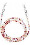 MORYEN Sangle Chaînes de Lunettes for Femmes Anti-Perte Chaîne de Cou Perlée Simple Chaînes de Porte-Lunettes élégantes Colo