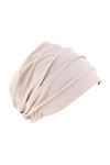 ikasus Femme Bonnet Turban Chimio Coton Stretch Bonnet de Sommeil Chapeaux Bandeau Foulard Chimio Musulmanes Mode Casquette d