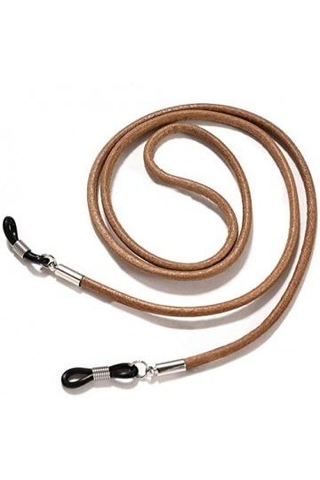 MORYEN Sangle Chaînes de Lunettes for Femmes en Cuir Cordon de Cou Anti-Perte Chaînes de Porte-Lunettes élégantes Couleur : 