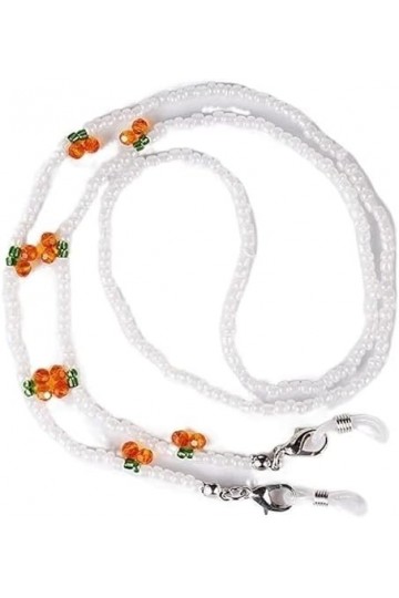 MORYEN Lunettes Chaînes de Lunettes for Femmes Pendentif en Perles de Cerise Chaînes de Masque Cordon de Lunettes de Mode Co