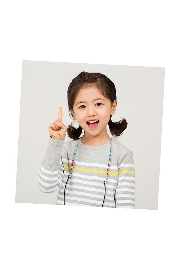 GALPADA 1 Ensemble/6 Pièces Lunettes De Soleil Antidérapant Série Bouche Élément Lunettes Lunettes Cordon Porte-Lunettes Coll