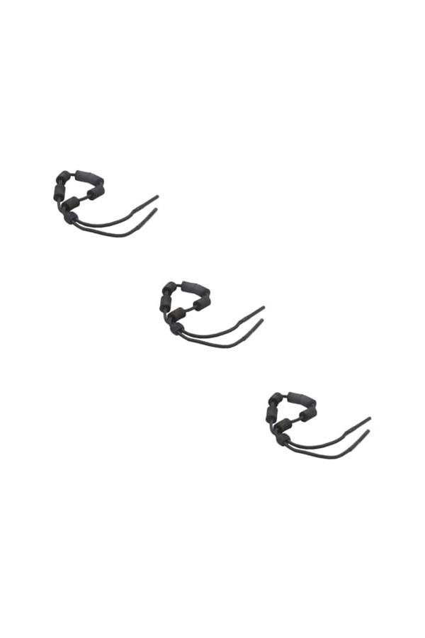 UKCOCO 3 Pièces Lanière De Lunettes Cordon De Lunettes Sangle Extensible Porte-Lunettes De Natation Lunettes De Soleil De Spo