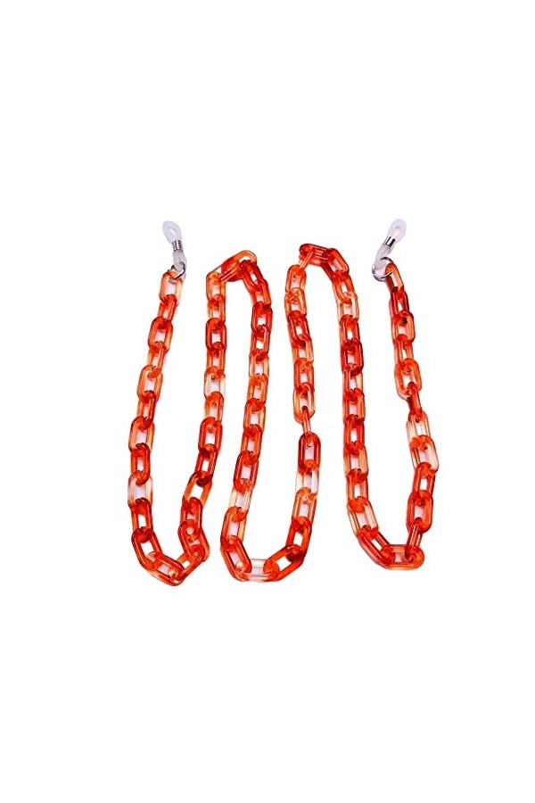 NOGRAX Longe de Lunettes Chaînes de Lunettes for Femmes Chaînes de Masque Antidérapant en Acrylique Sangles de Lunettes de So