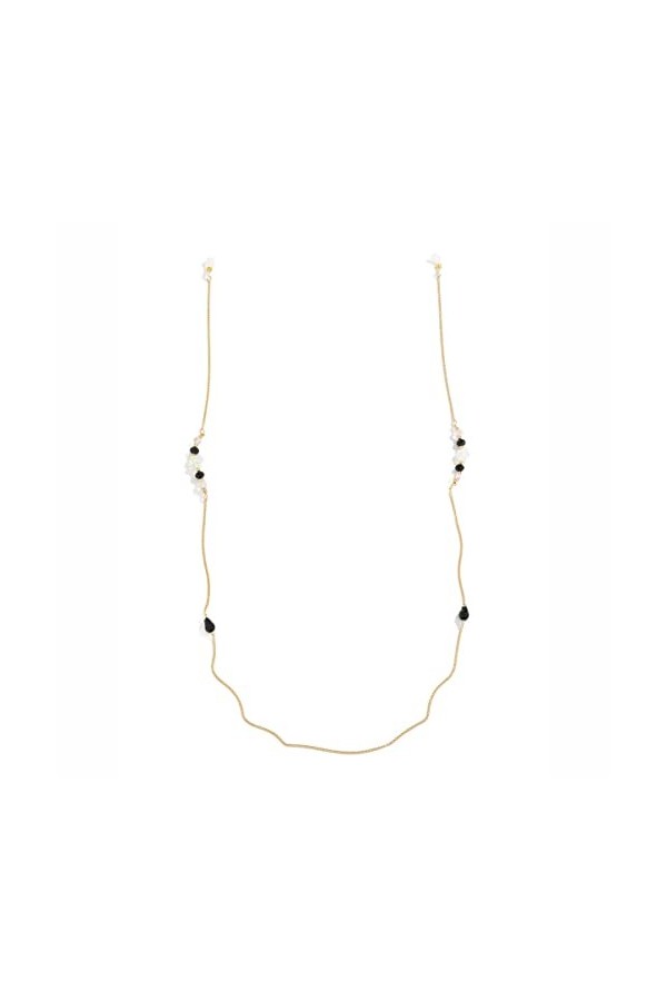 ViLLeX Chaînes de Lunettes de Sangle for Femmes Simples chaînes de Masque perlées irrégulières chaînes de Lunettes élégantes 