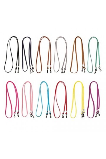 ZZZYW 1Pc Lunettes de Soleil élastiques chaîne Lunettes de Soleil avec Accessoires de Lunettes de lanière Color : Blue, Tail