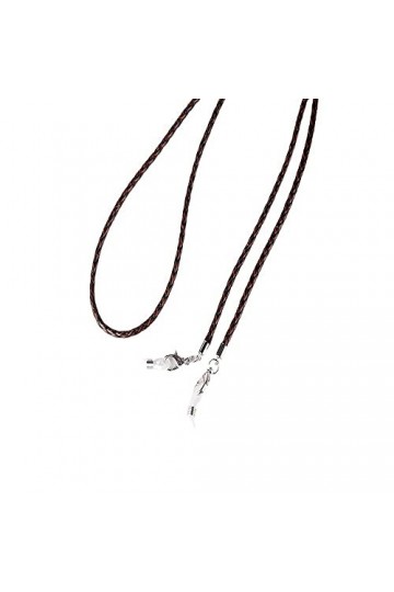 ViLLeX Chaînes de Lunettes Longe de Lunettes for Femmes en Cuir PU tressé Anti-dérapant Chaînes Porte-Lunettes élégantes Cou