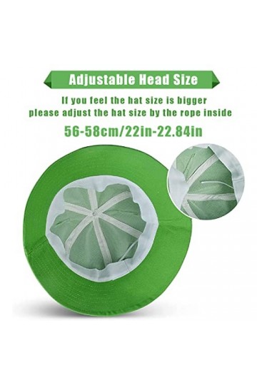 CUHZA Bob Grenouille pour Adulte, Grenouille Bob Adulte Chapeau, Chapeau de pêcheur, Chapeau de Soleil en Coton, Chapeau de P