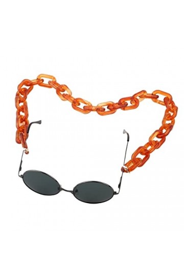 ENLLY Longe de Lunettes Sangle de Lunettes for Femmes Acrylique Lunettes retenue Vintage Mode Lunettes chaîne chaîne Titulair