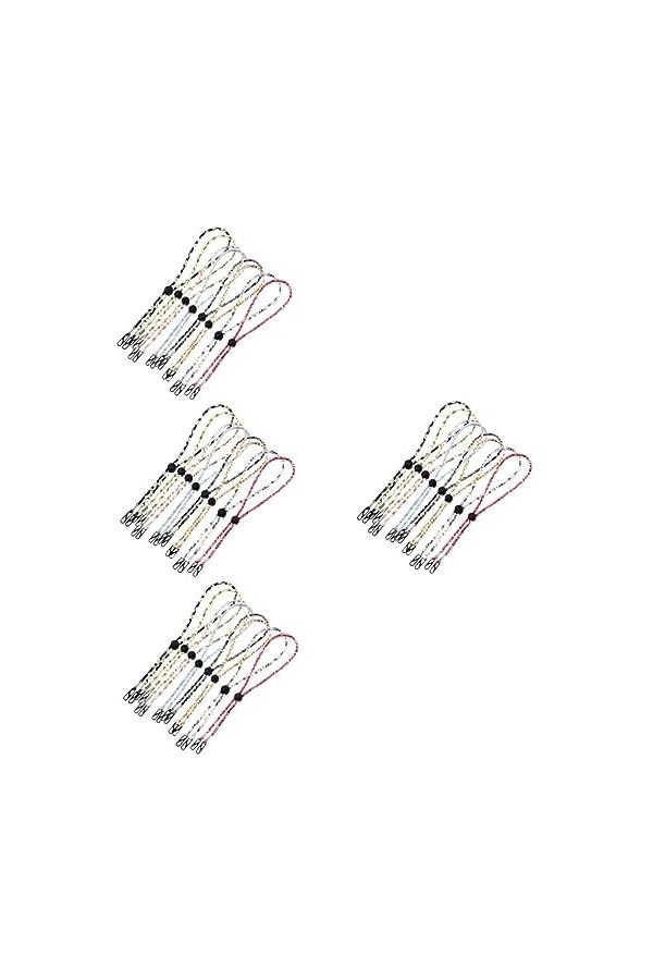 STOBOK 32 Pièces Lunettes Masque Lanière Réglable Lunettes Sangle Lunettes Sangle Lunettes De Soleil Pour Sangle De Suspensio