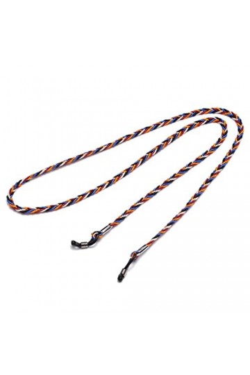 NOGRAX Longe de Lunettes Chaînes de Lunettes for Femmes Retro Twist Face Mask Longe Chaînes de Porte-Lunettes élégantes Colo