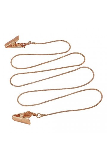 ViLLeX Sangle de Lunettes Longe de Lunettes for Femmes Chaîne de Cou Antidérapante avec Clips Elégant Retenue de Lunettes Co