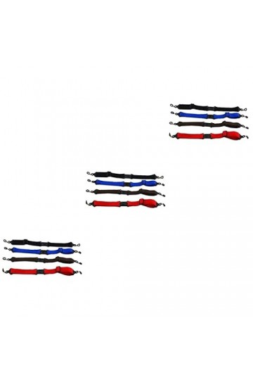 Mikikit 12 Pièces Lunettes De Sport Cordons De Lunettes Porte-lunettes Sangle De Ajustable Lunettes Pour Lire