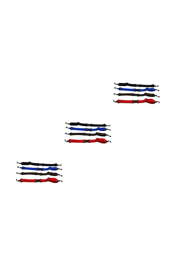 Mikikit 12 Pièces Lunettes De Sport Cordons De Lunettes Porte-lunettes Sangle De Ajustable Lunettes Pour Lire