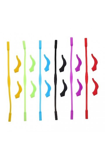 Uonlytech 18 Ensembles Lunettes Crochet Doreille Accessoires Support De Sangle De Lunettes Sangle De Lunettes Anti-perte Por