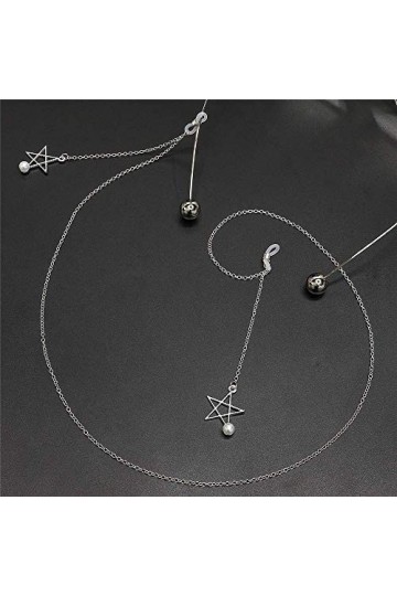 Lunettes Chaîne Pendentif Chaînes De Lunettes Pour Femmes Lunettes De Soleil Sangle En Forme Détoile Lunettes Cordons Lanièr